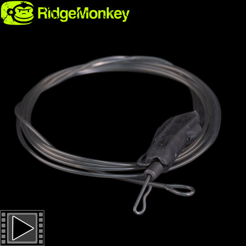 RidgeMonkey Spectre Fluoro Uni Lead Clip Camo Black