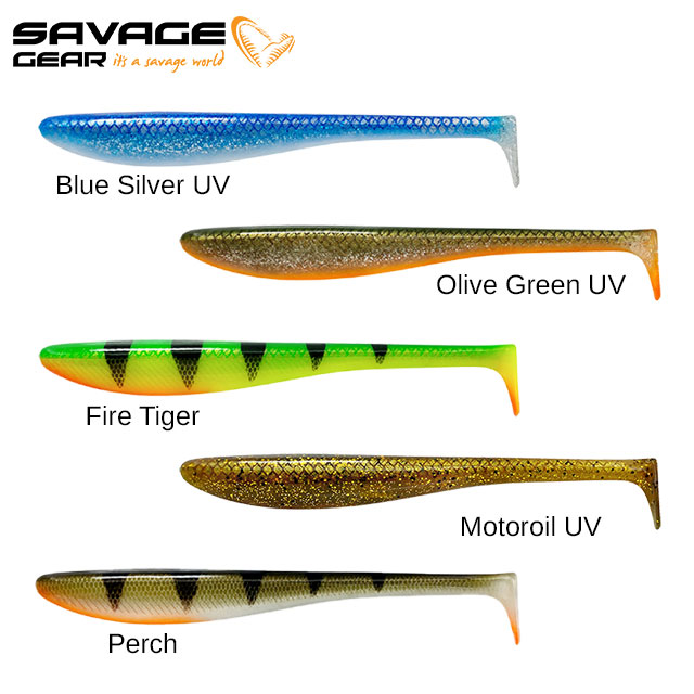 LEURRE SAVAGE GEAR MONSTER SHAD 22CM 60G 2PCS