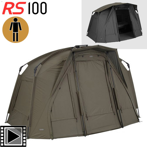 Trakker Tempest RS 100 1 man (Bivvy + Skull Cap)