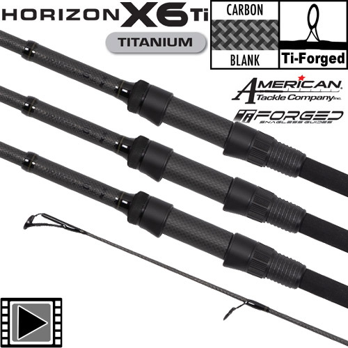 Canne Horizon X6 Ti Explorer 8-10' 3.75lbs (les 3)