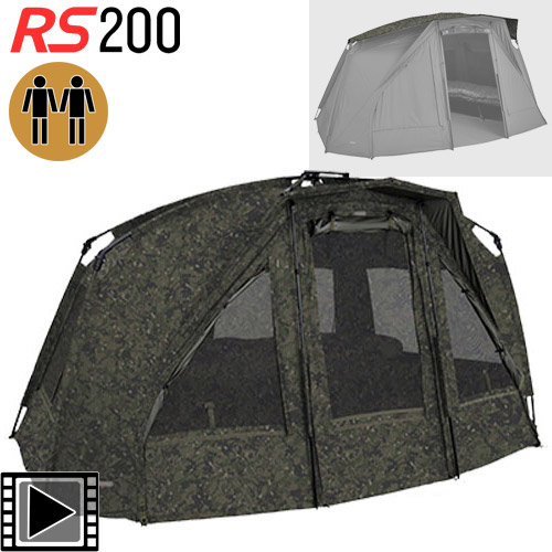 Biwy Trakker Tempest RS 200 Camo 2 personen (Biwy + Skull Cap)