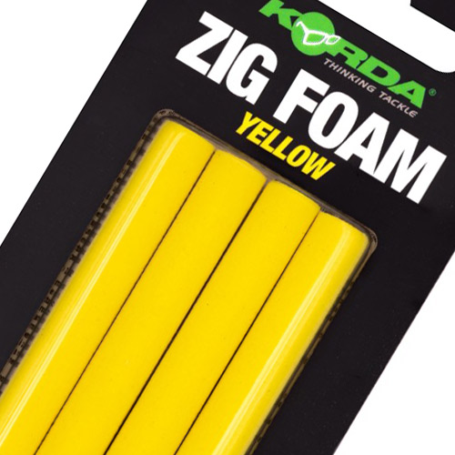 Korda Zig Foam Yellow (x4)