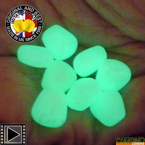 Maïs Doux Enterprise Tackle Fluorescent Flottant Vert (par 8)