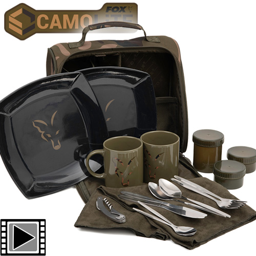 Kit Picnic Fox Camolite Set Cena 2 Persone