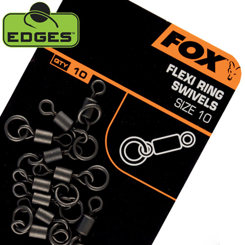 Fox Edges Ring Swivel taglia 7 (per 10)