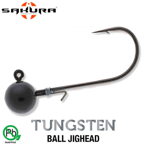 Tête Plombée Tungsten Ball Sakura Jighead