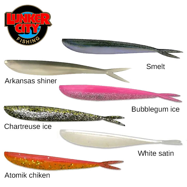 Leurre Fin-S Fish Lunker City 60mm 