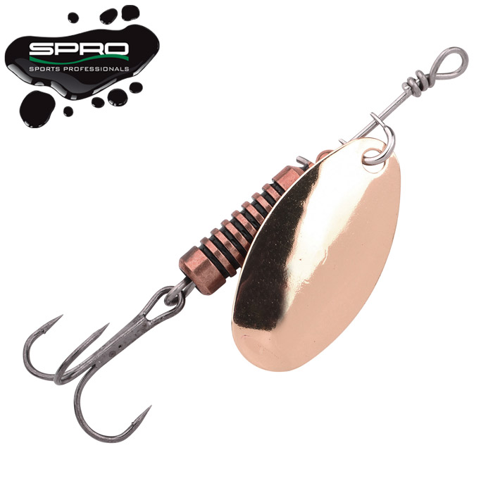 Leurre Cuiller Tournante Spro Spinner Classic Copper