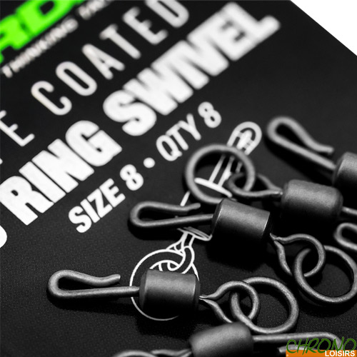Korda PTFE QC Ring Swivel T8 (x8)