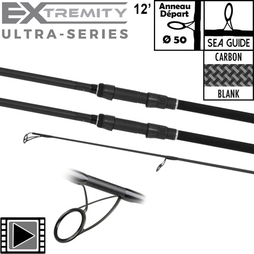 Canne Avid Carp Ultra-Series 50mm 12' 4lbs Full Shrink (les 2)
