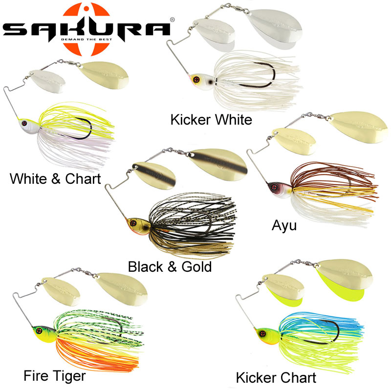 Leurre Cajun Spinnerbait Sakura Di 5/8 Oz 17.7g