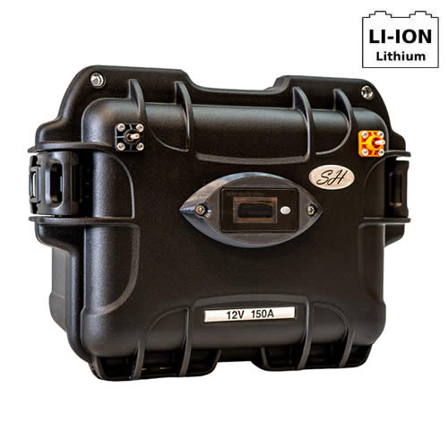 Batería SH Lithium LifePo4 Impermeable 12V 150A