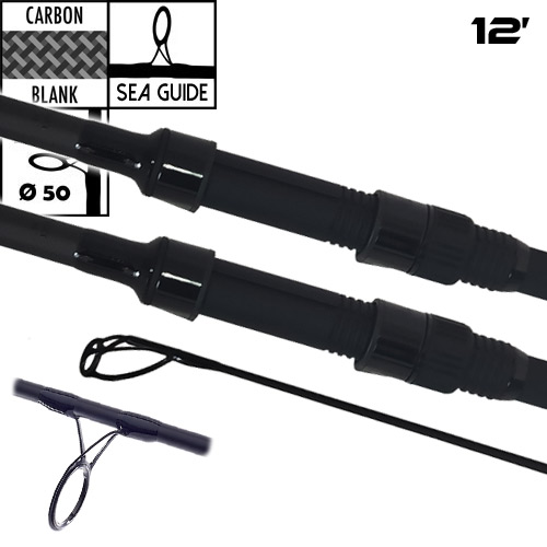 Daiwa Vertice Carp Rod 50mm 12' 3.5lbs Canna (x2)