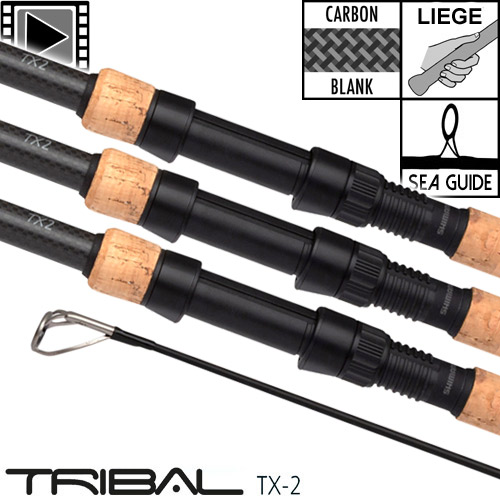 Canne Shimano Tribal TX-2A Carp Full Cork 10' 3lbs (les 3)