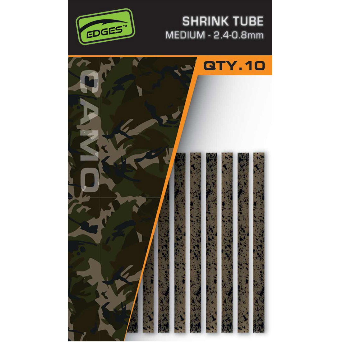 Fox Edges Camo Shrink Tube M 2.4-0.8mm (x10)