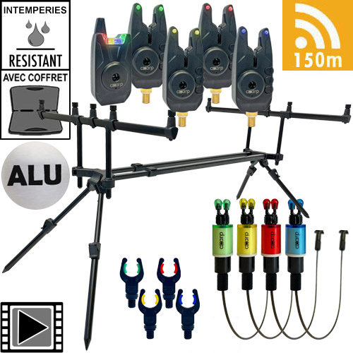 Ccarp VTS 4D Black Pod Wigglers Detection Pack
