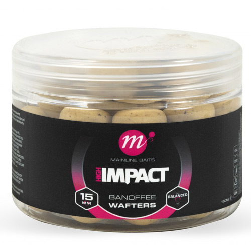 Bouillettes Equilibrées Mainline High Impact Banoffee 15mm