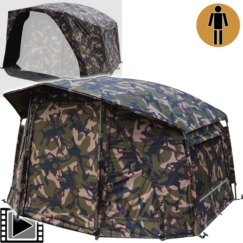 Biwy Fox Frontier II X Camo 1 place (Biwy + Deluxe Wrap)