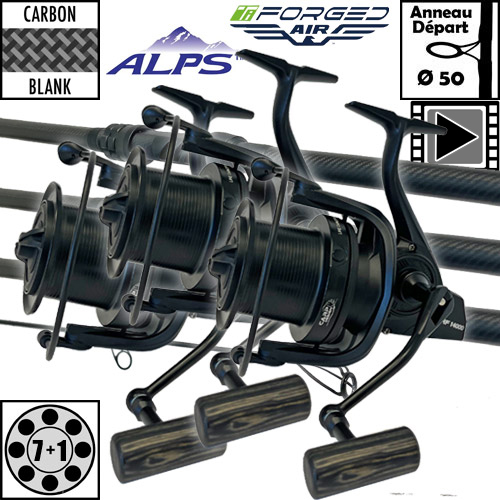 Ensemble Carp Design The Interceptor 13' 3.75lbs HF14000 (les 3)