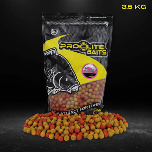 Boilies Pro Elite Baits Banana & Strawberry 14mm 3,5kg