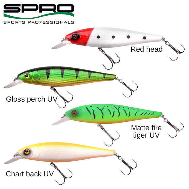 Leurre Powercatcher Minnow 100 SF 15g Spro 10cm