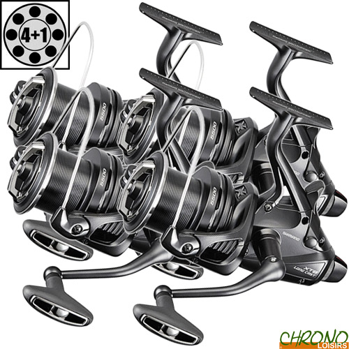 Shimano Medium Baitrunner XTB-LC Freespool Reel (x4)