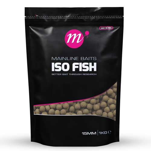 Mainline Iso Fish Boilies 15mm 1kg
