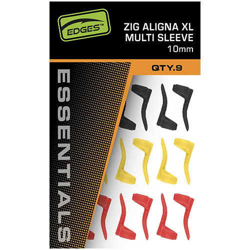 Adaptateur Fox Edges Zig Aligna XL Jaune. Rouge. Noir (par 9)