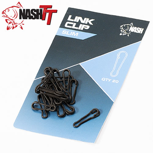 Agrafe Nash Link Clip Slim (par 20)