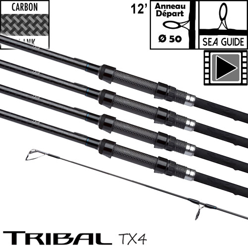 Canne Shimano TX-4A Carp 50mm 12' 3.5lbs (les 4)