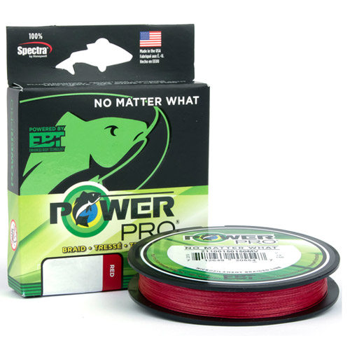 Tresse Power Pro Vermilion Red 0.28mm 275m