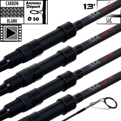 Canne Starbaits M4 Limited Edition 50mm 13' 4lbs (les 4)