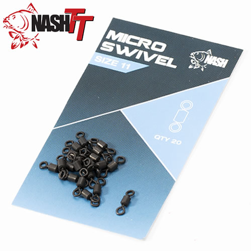Emerillon Nash Micro Swivel T11 (par 20)
