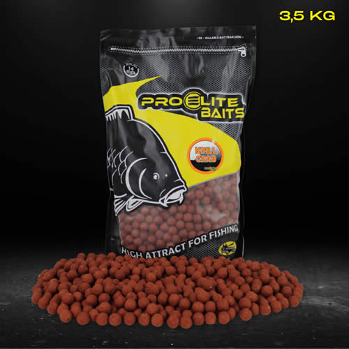 Boilies Pro Elite Baits Krill & Crab 14mm 3,5kg