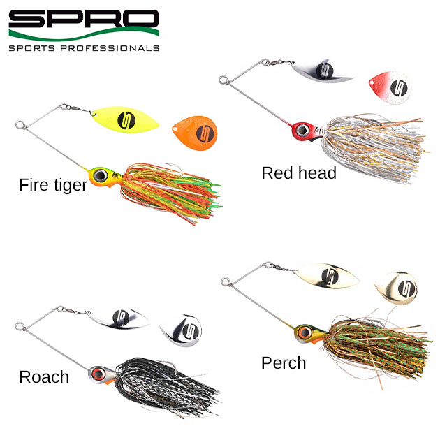 Leurre Iris Ambush Jun Spro Spinnerbait RH 15cm 18g