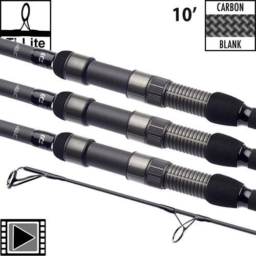 Daiwa Emblem Carp XT Rod 10' 3.5lbs (x3)