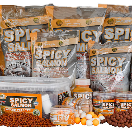 Pack Appâts Starbaits PC Spicy Salmon