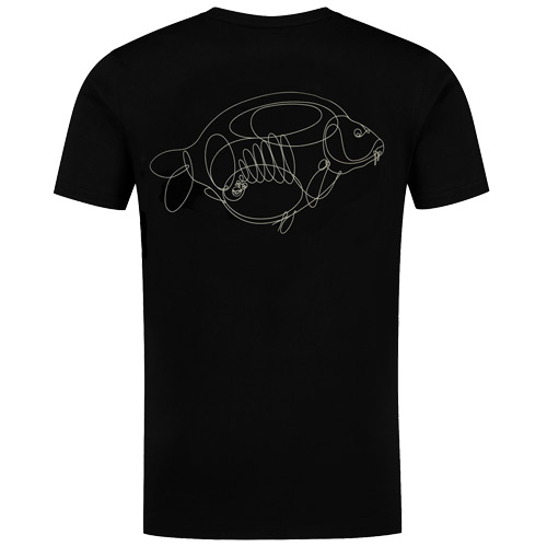T-Shirt Korda One Liner Tee Black