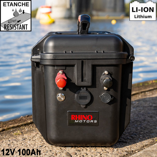 Batterie Lithium Rhino Outdoor Box 12V 100ah