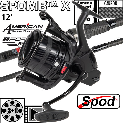 Spomb X 12' Spodding Set