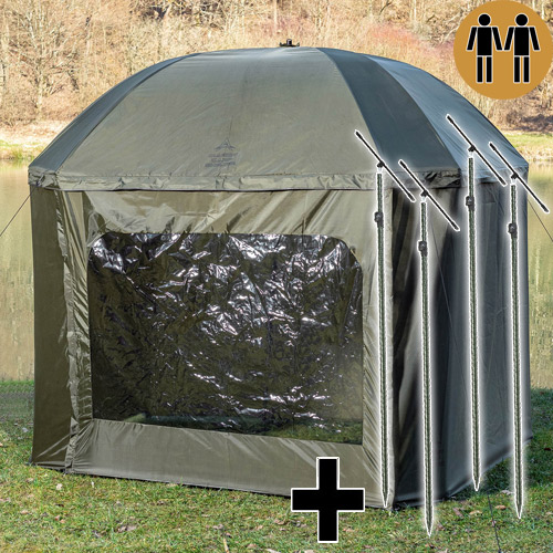 Anaconda Magist Carp Shelter Paraplu + Stabilisatie Kit Anaconda Magist Carp Shelter Paraplu