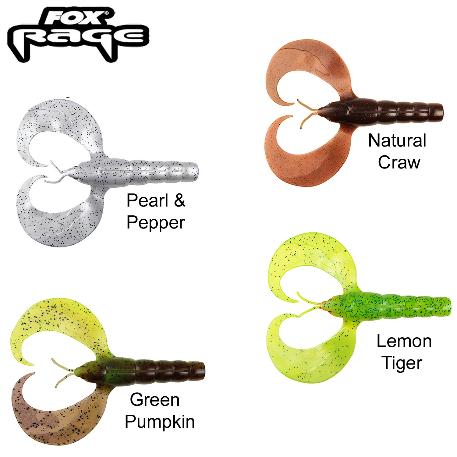 Leurre Mini Craw Fox Rage UV 8cm