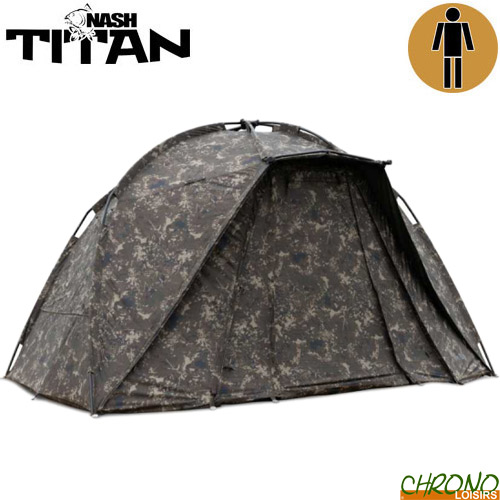 Nash Titan Hide XL Camo Pro 1 man (Shelter + Infill Panel + Groundsheet)