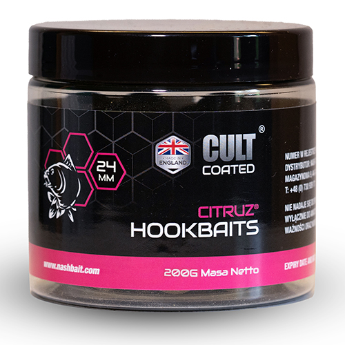 Bouillettes Nash Citruz Cult Coated Hookbait 24mm