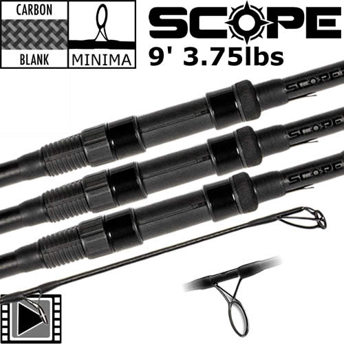 Canne Nash Scope 9' 3.75lbs (les 3)