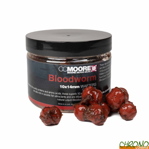 CC Moore Bloodworm Dumbells Wafters 10x14mm (x50)