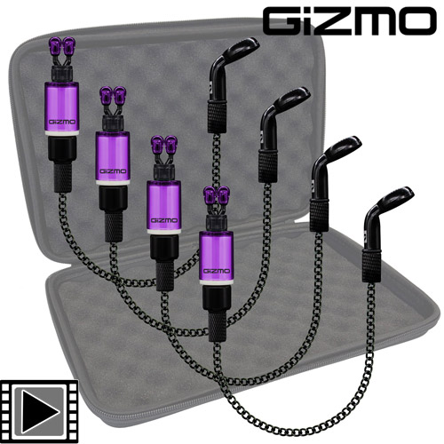 Sonik 4 Hangers Gizmo Litez Bobbins Set Purple