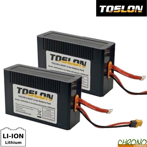 monteren bloemblad los van Toslon li ion 12v 13000mah voerboot batterij x2 – Chrono Carpe ©