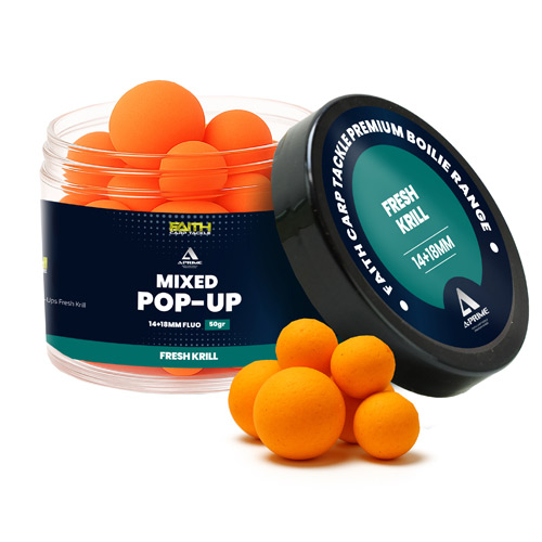 Pop Ups Faith A-Prime Fresh Krill 14+18mm 150ml