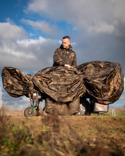 Couverture Etanche Fox Camolite Barrow Cover 10K Large - description 01